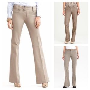 NEW Banana Republic Sloan Fit Flare Pants Sz 4